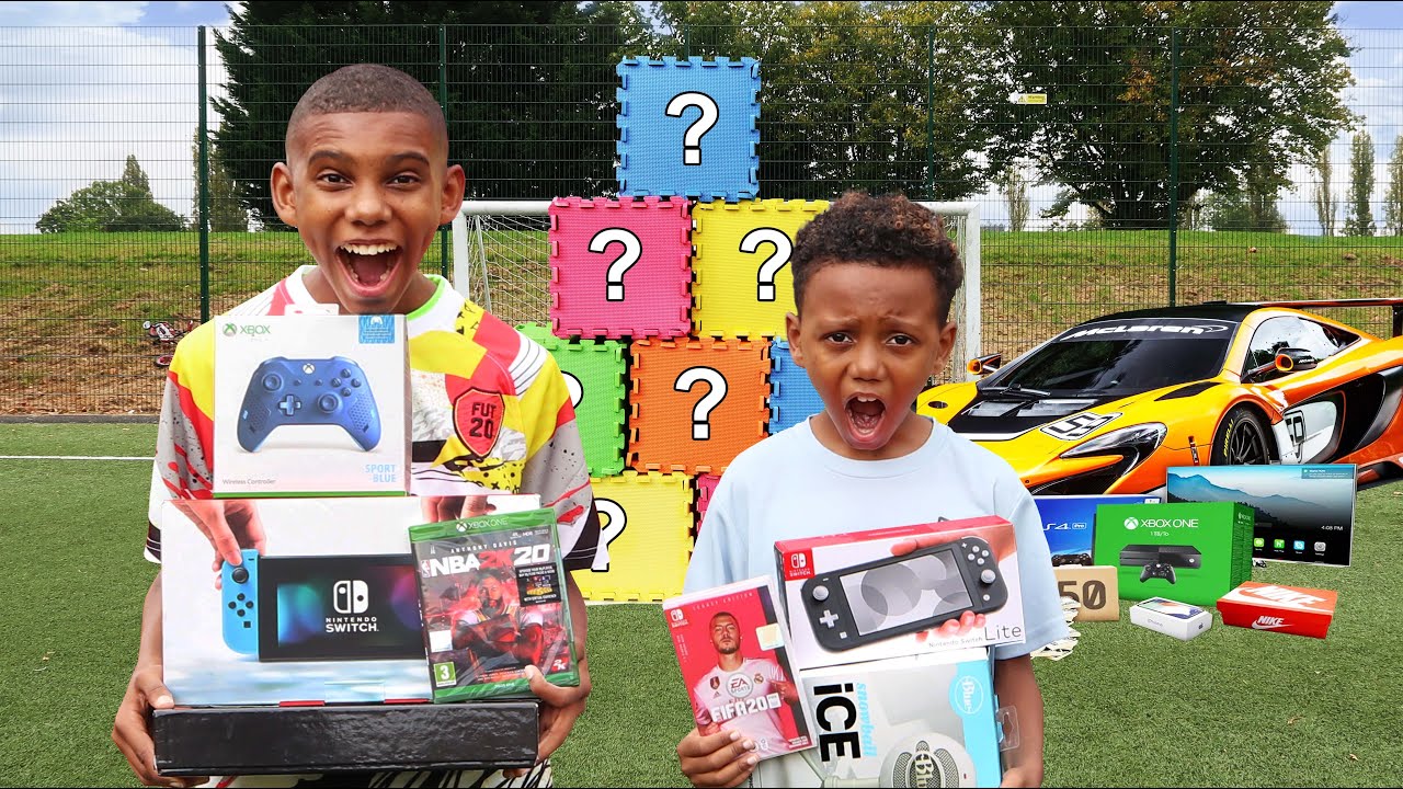 MAKE THE SHOT, MYSTERY BOX CHALLENGE $$$ EXPENSIVE