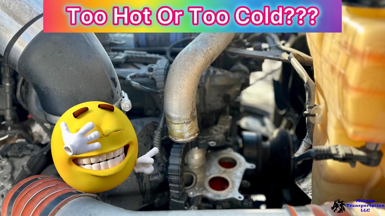 Replacing My Thermostats That Failed 2019 KenworthT680 MX13 EPA17