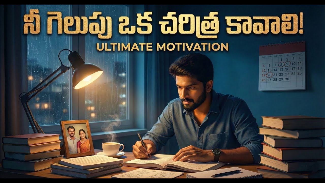 చదవాలనిపించనప్పుడు ఇది వినండి | Emotional & Motivational Speech for Students | Telugu