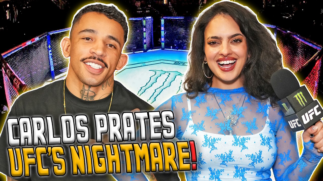Carlos Prates FUNNIEST interview + shares wild stories ahead of UFC 319