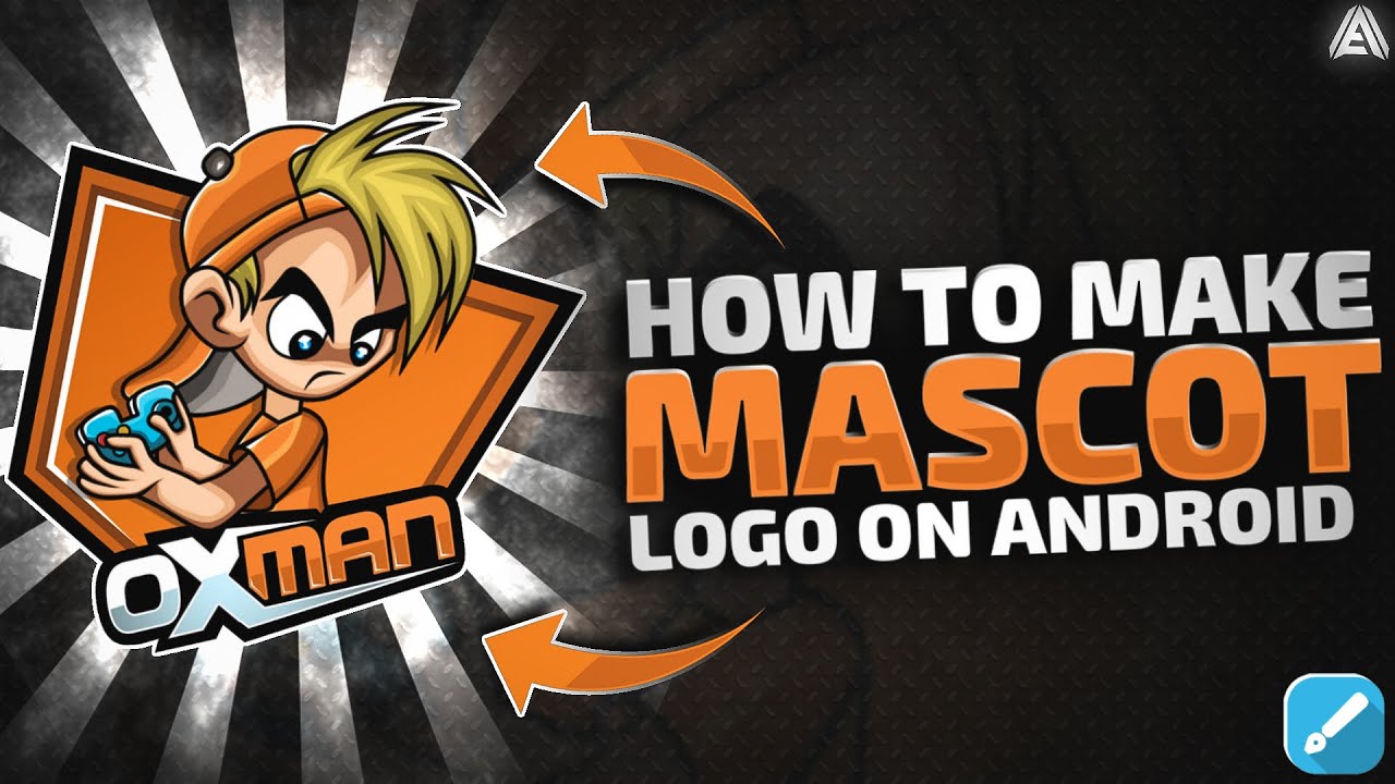 How To Make Mascot Logo On Android || Mascot Logo Tutorial In Infinite Design.