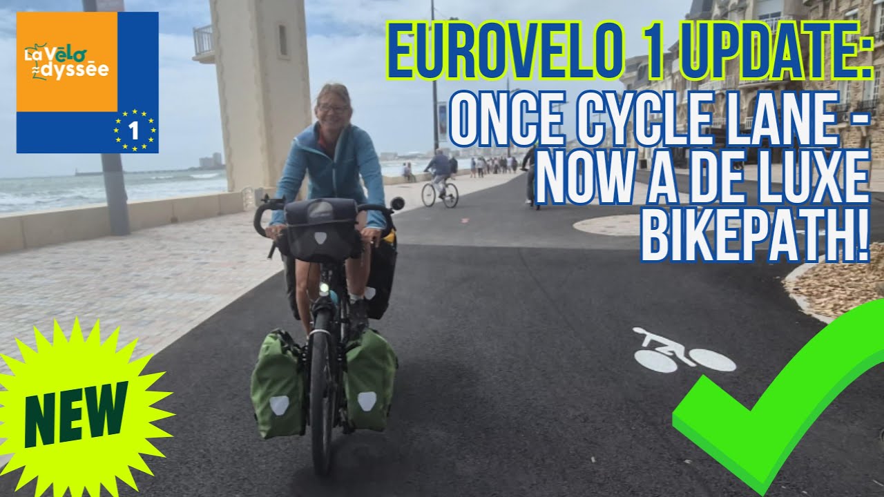 Great Improvement for the Eurovelo 1 / Vélodysée in Les Sables d'Olonne, France