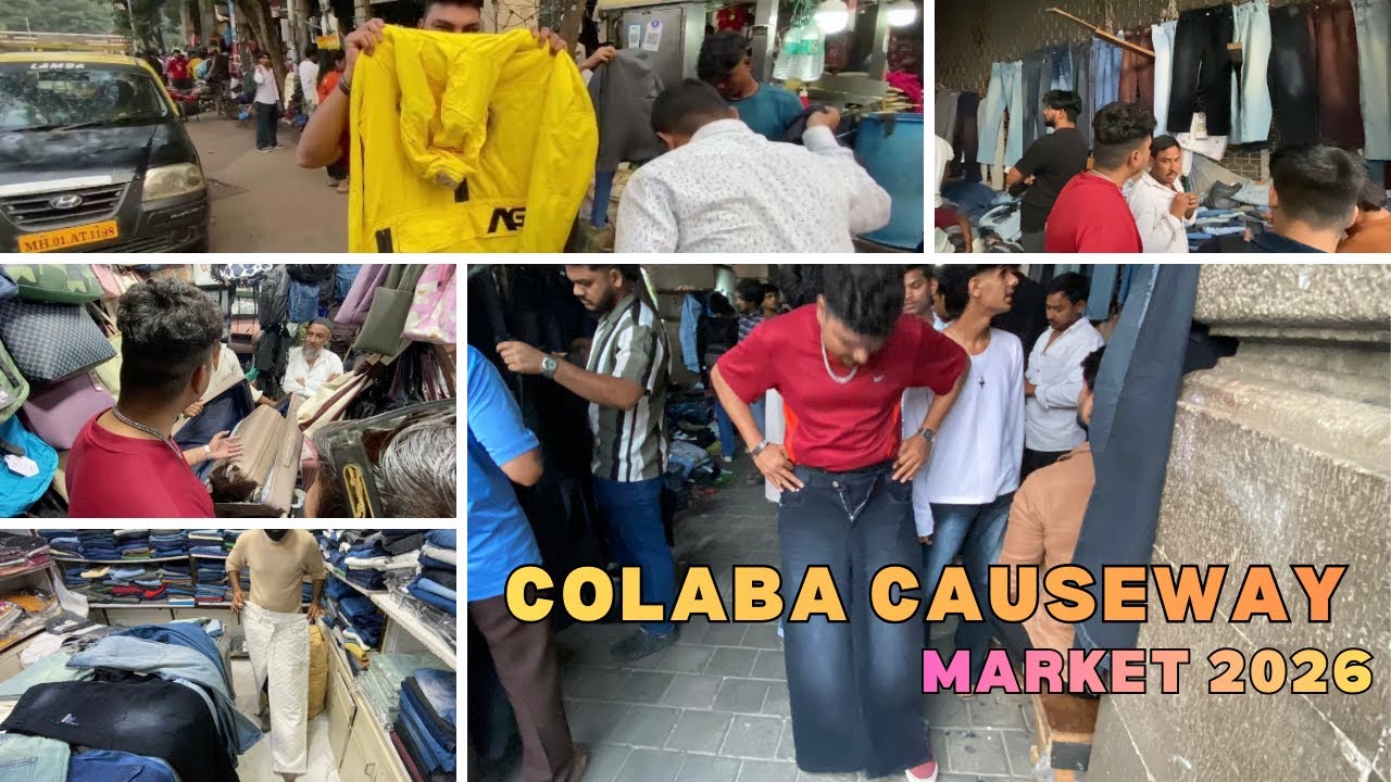 Colaba Causeway Market Mumbai 2026 |Cheapest Street Market In Mumbai | Fs Market 