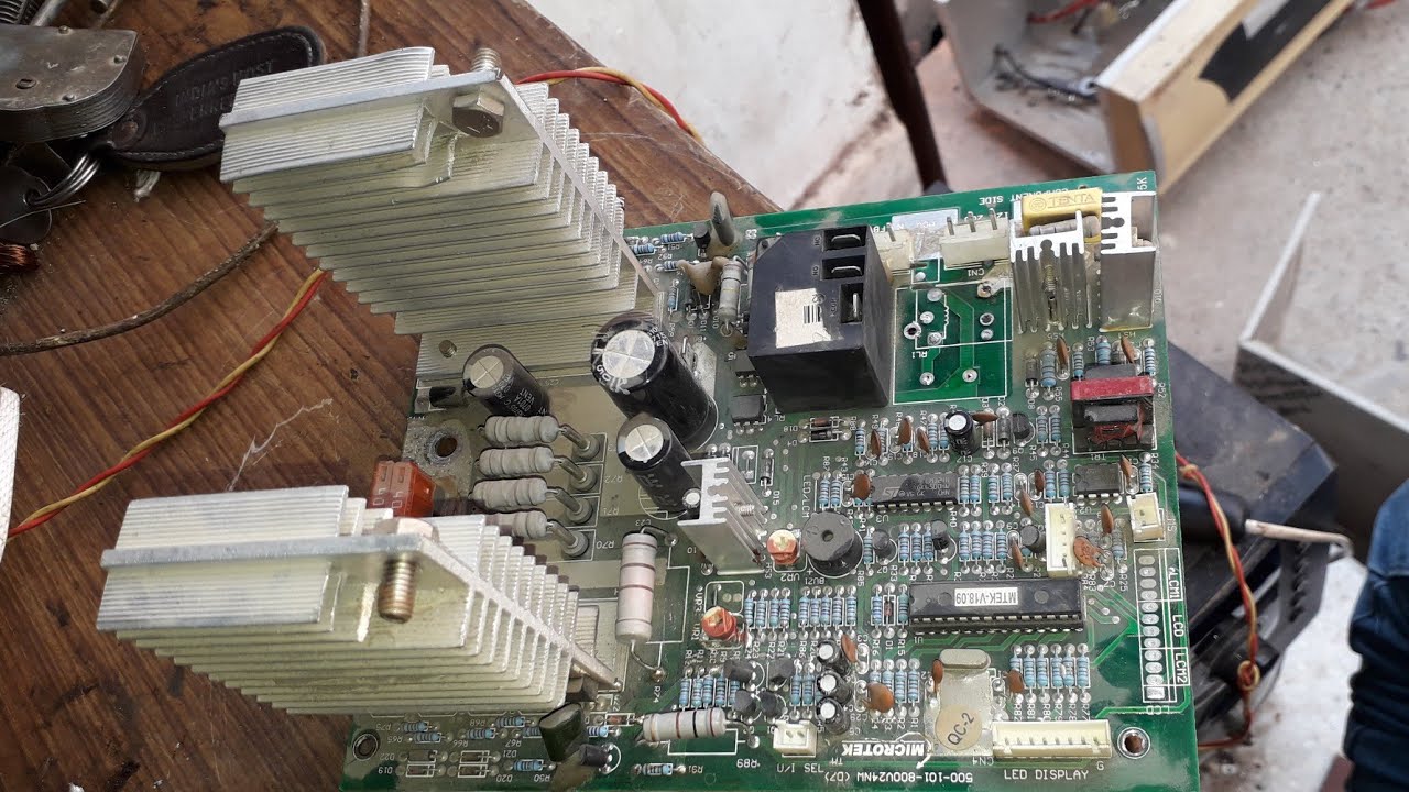 Microtek inverter output 300volt ac  Problem repair