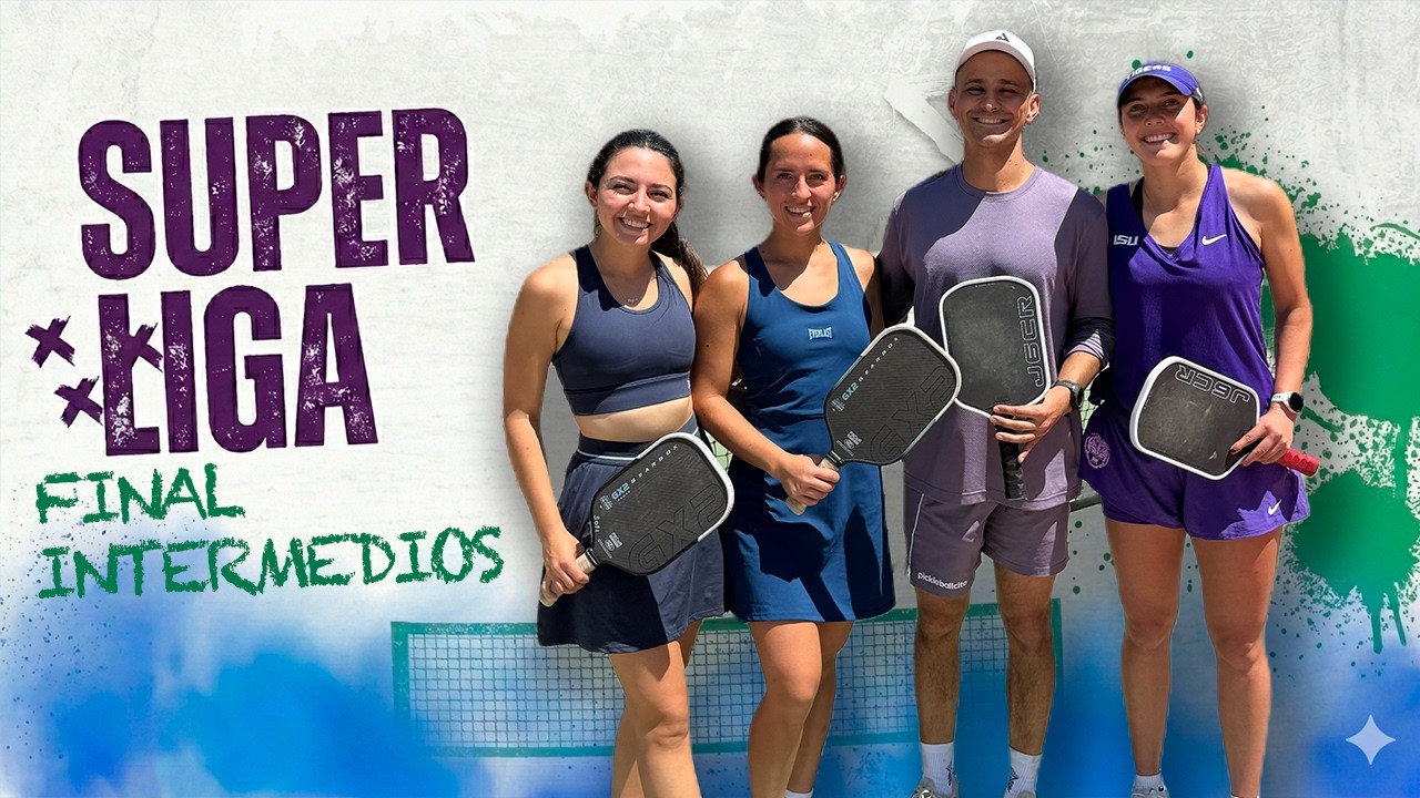 FINAL - Stephanie Chang/Sofía Sierra vs. Gaby Rivera/Juan Diego Luna - Super Liga Intermedios
