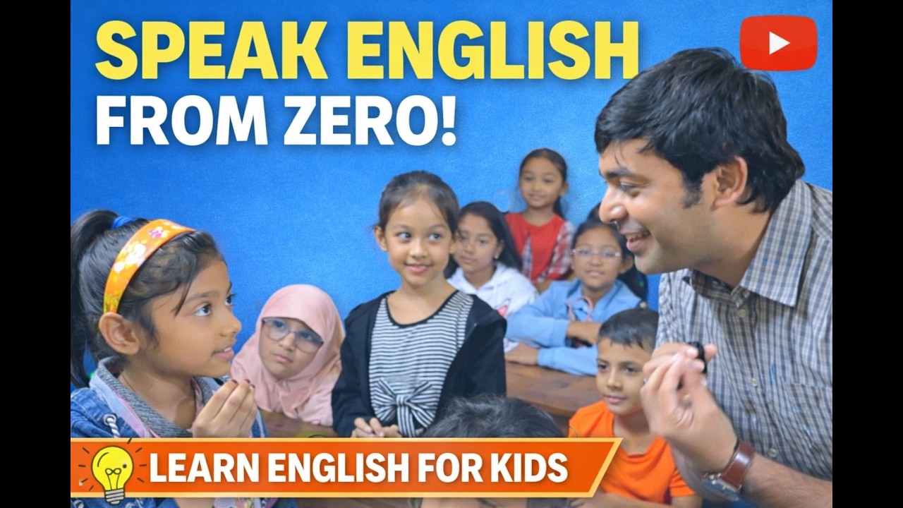 SPOKEN ENGLISH FOR KIDS.@JahirsEnglishCare 