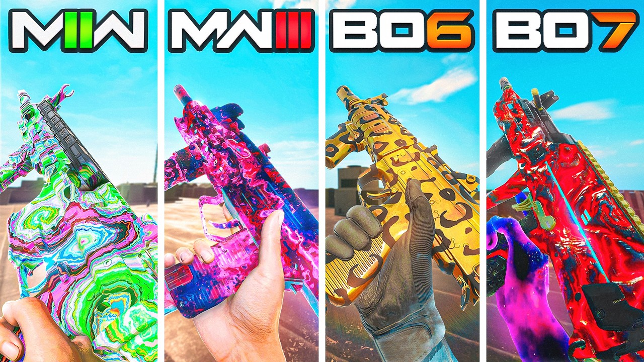 I Tested BO7 vs BO6 vs MW3 vs MW2 SMGs in Warzone Rebirth Island