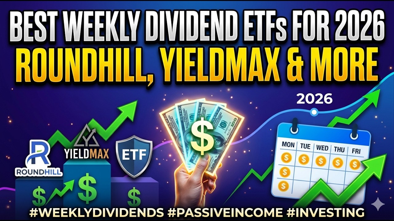 Best Weekly Dividend ETFs for 2026 Roundhill, YieldMax & More