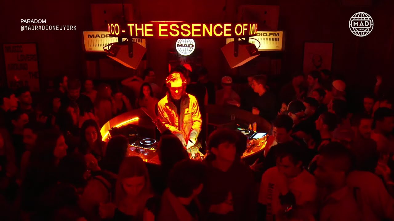 PARADOM — Live DJ Set at Mad Radio New York | House / Deep House