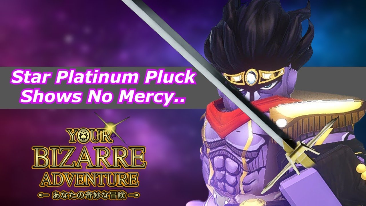 [YBA] Sp Pluck 1 Shot Combo?
