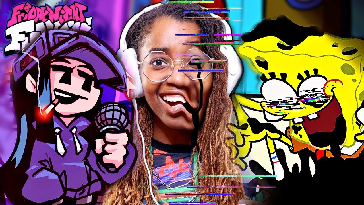 SPONGEBOB LOOKIN' CRAZY plus this Cassette Girl is HEAT (Friday Night Funkin' Mods) - Shonyx