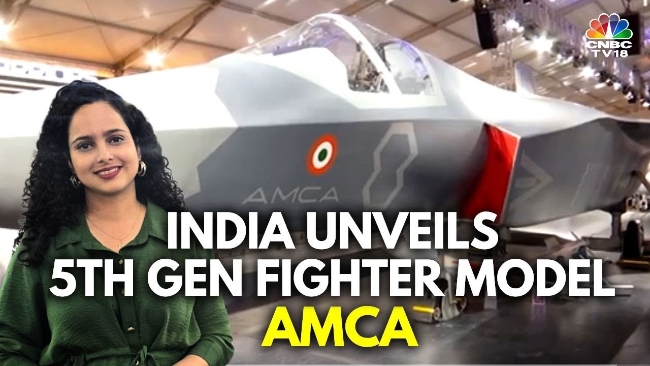 First Look Of India's 5th Gen Stealth Fighter Jet 'AMCA' | Aero India 2025 | N18V
