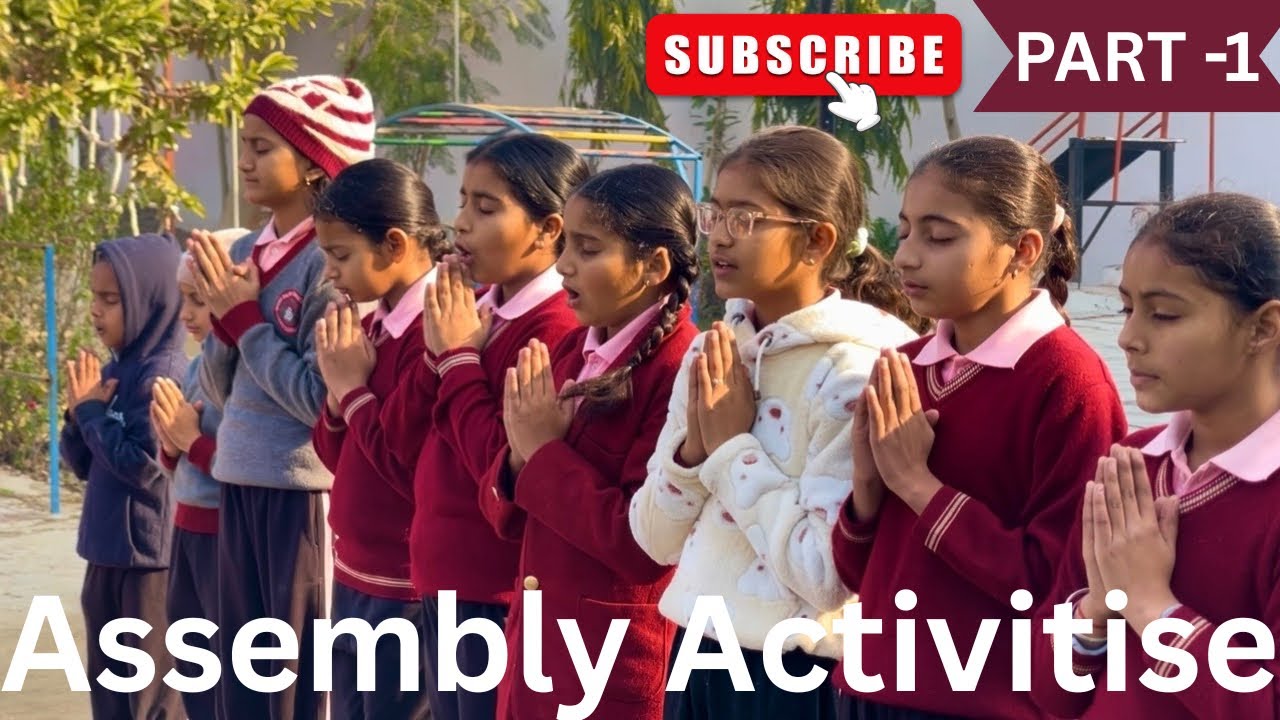 Assembly Activity in my school SDIS RIDMALSAR 🙏🙏 