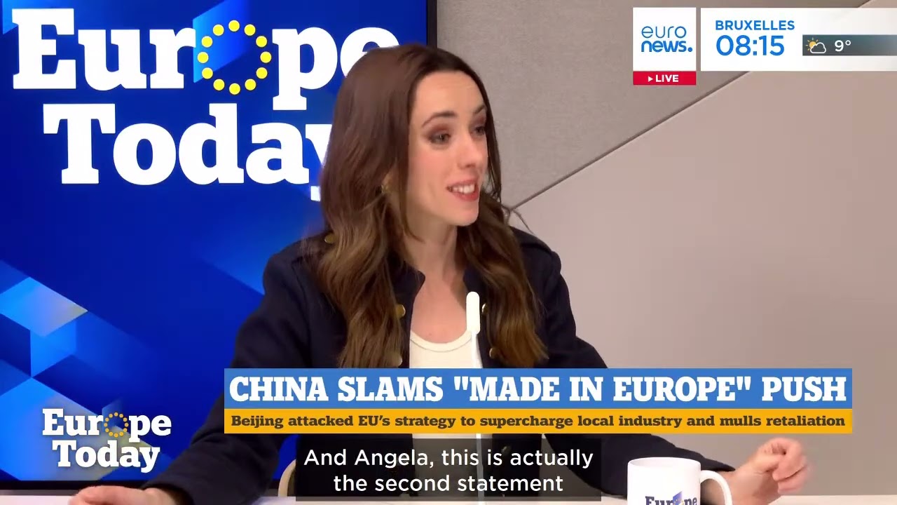 Why has China slammed the EU's 'Made in Europe' plan?