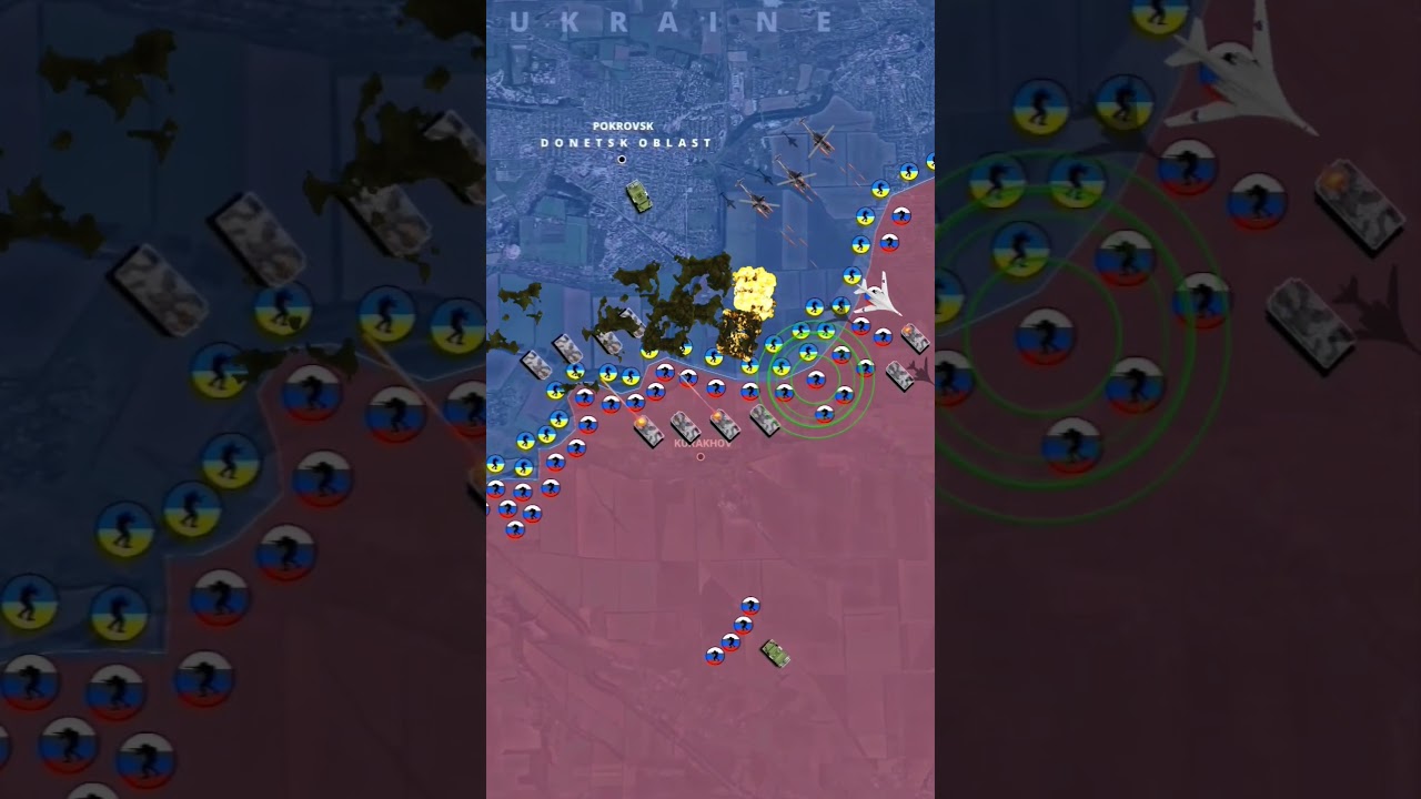 Battle Of Kurakhove & Pokrovsk/Donetsk Oblast Russia Vs Ukraine War