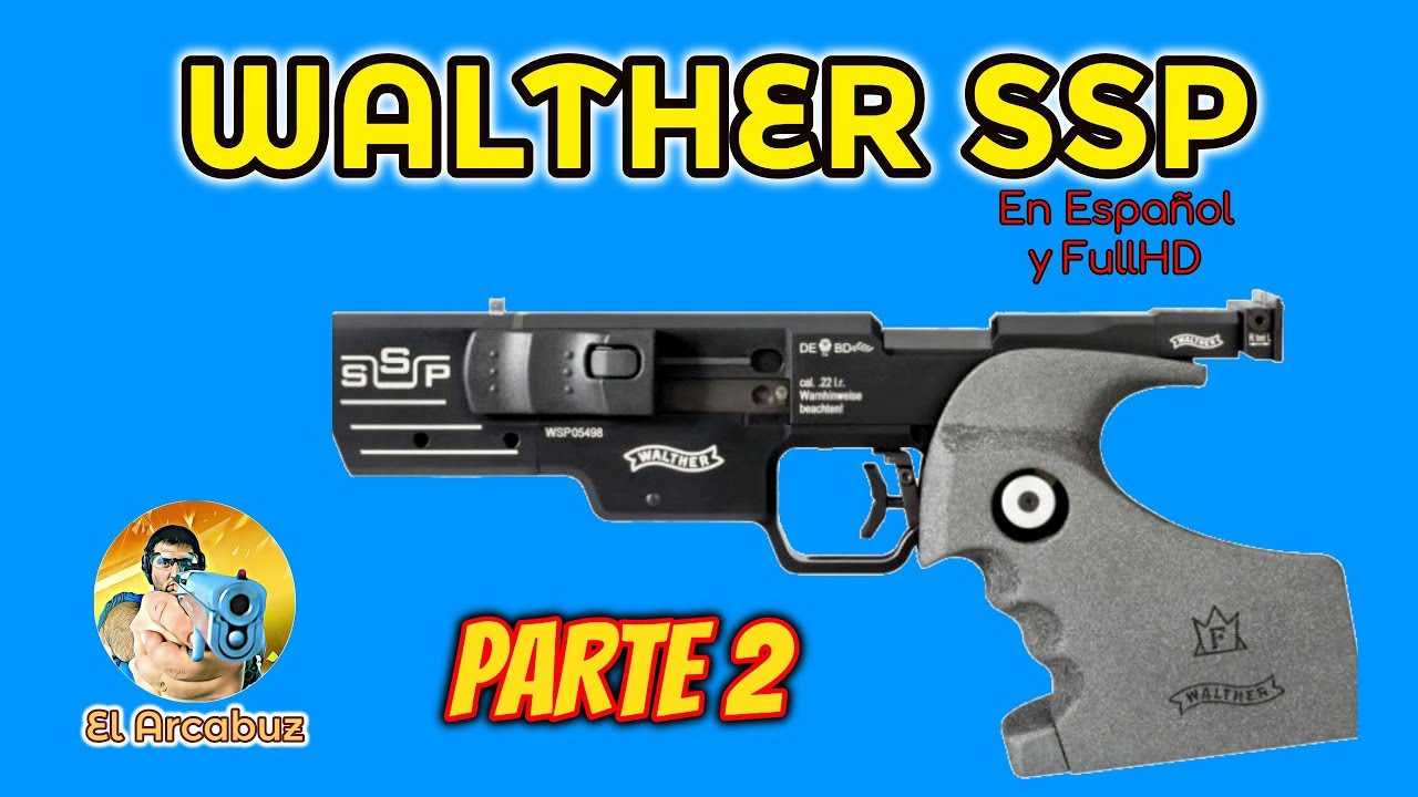 WALTHER SSP - PARTE 2 - Desmontado y limpieza - En Español FullHD