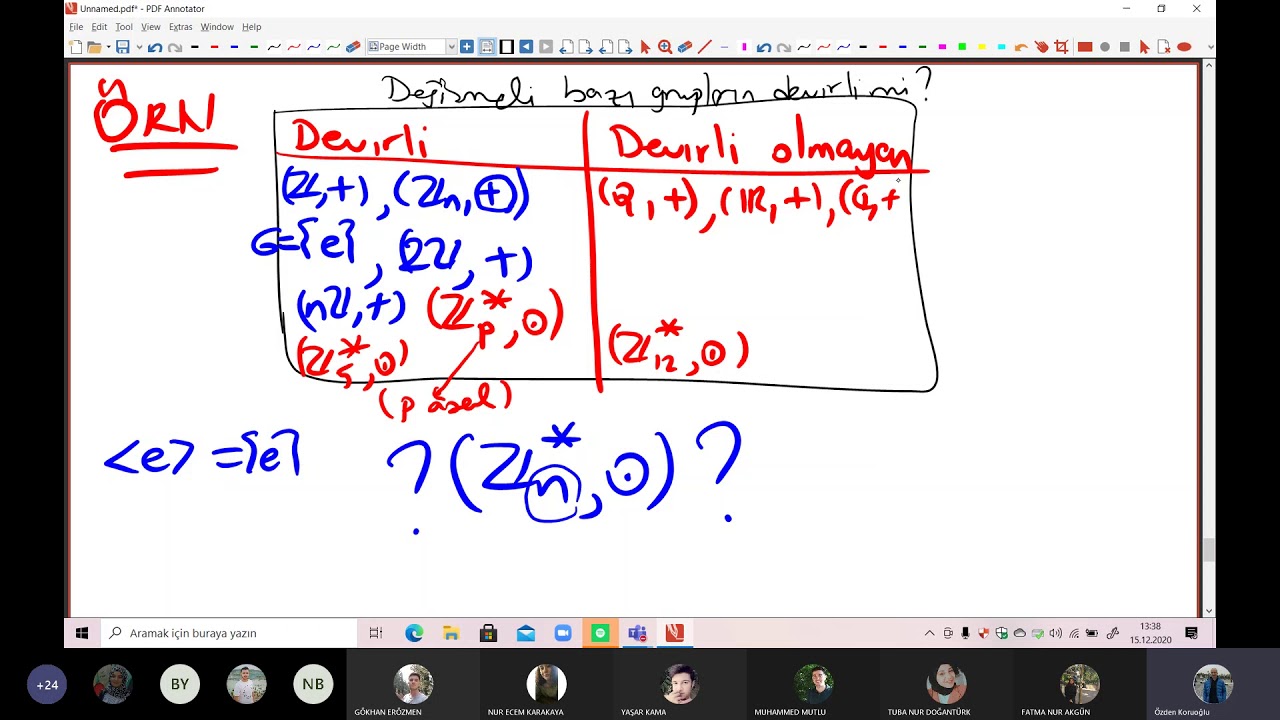 devirli gruplar 2