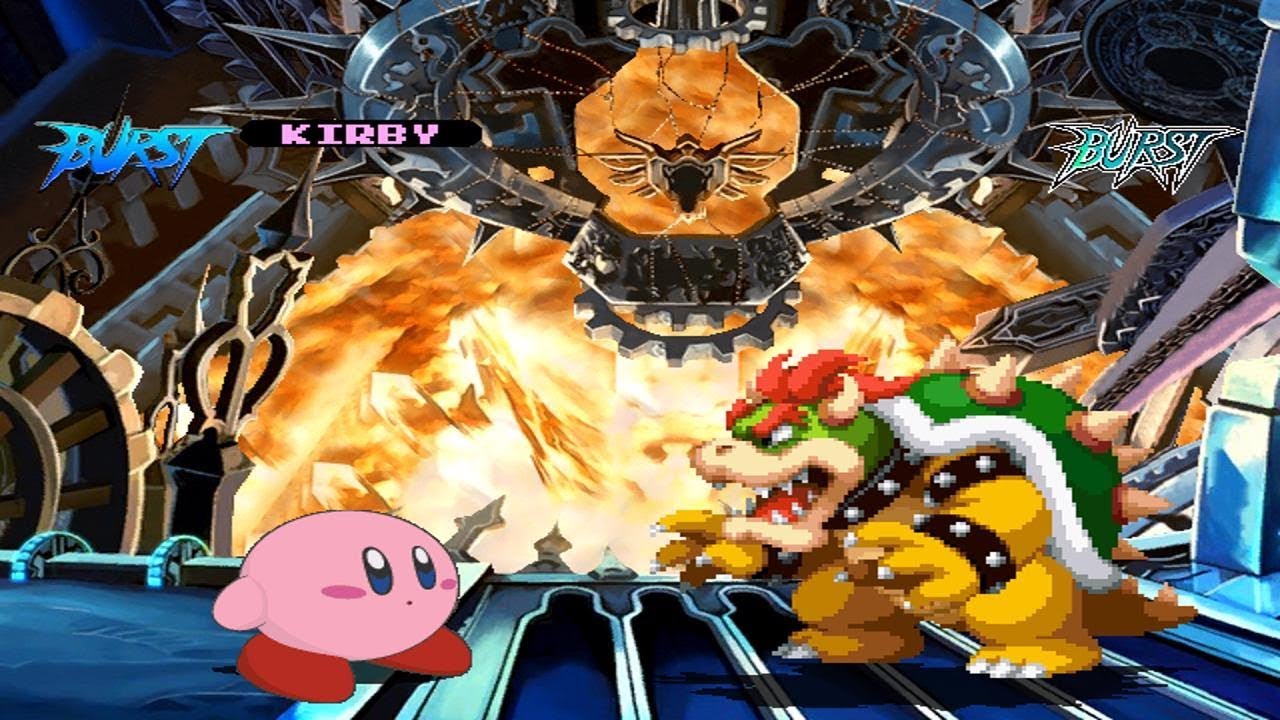 ADD004 MUGEN: Kirby (Me) Vs Bowser