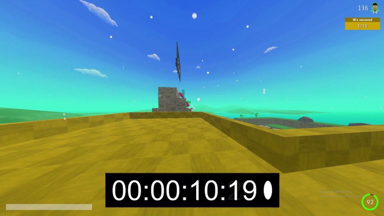 Macaroni Mountain WR speedrun in 10.20 in real game crabgame