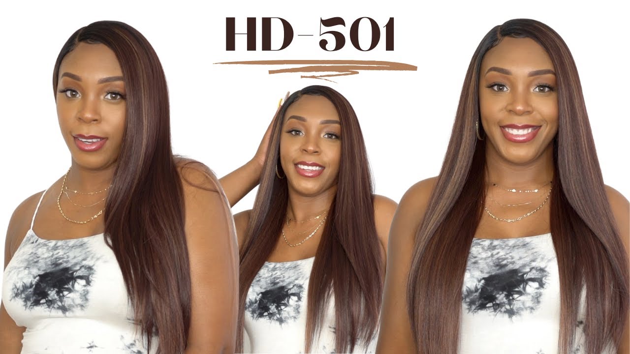 Freetress Equal Synthetic Freedom Part Lace Front Wig - HD 501 --/WIGTYPES.COM