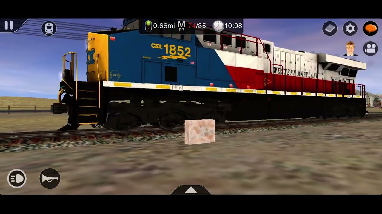 Trainz Driver 2: Fun With CSX Heritage Units & Defect Detectors.
