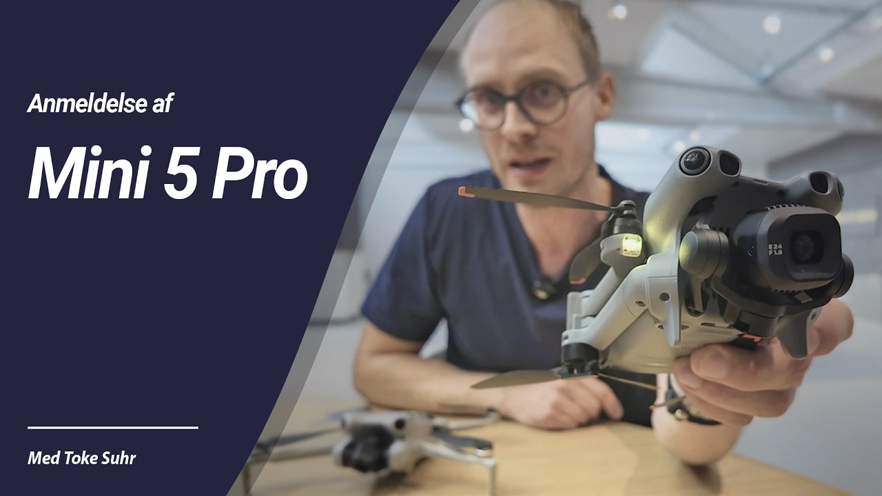 Pr&aelig;sentation af DJI Mini 5 Pro | Droner.dk