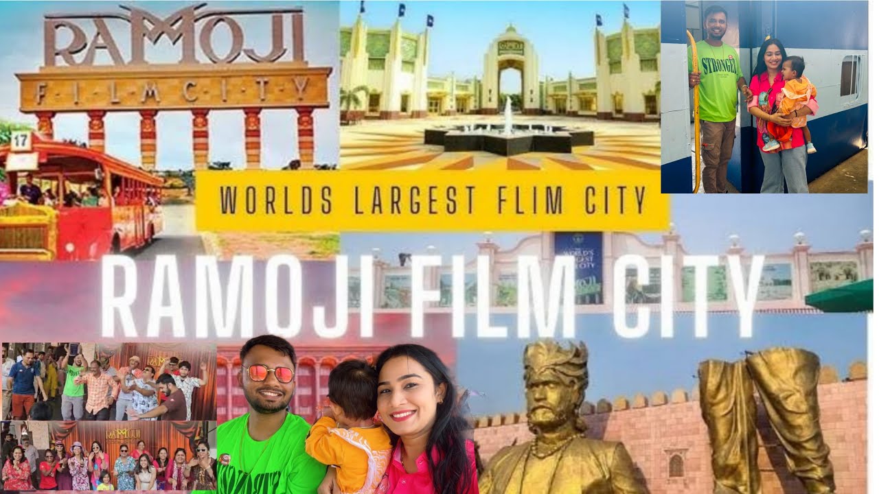 RAMOJI FILM CITY TOUR, HYDERABAD 📍  