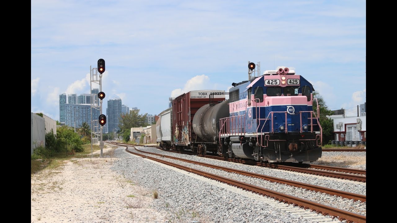 [HD] Summer Railfanning In South Florida 6/7/2019