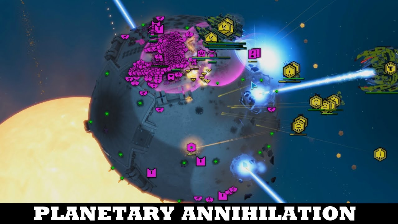 Level Destruction: EPIC!! - Planetary Annihilation TITANS