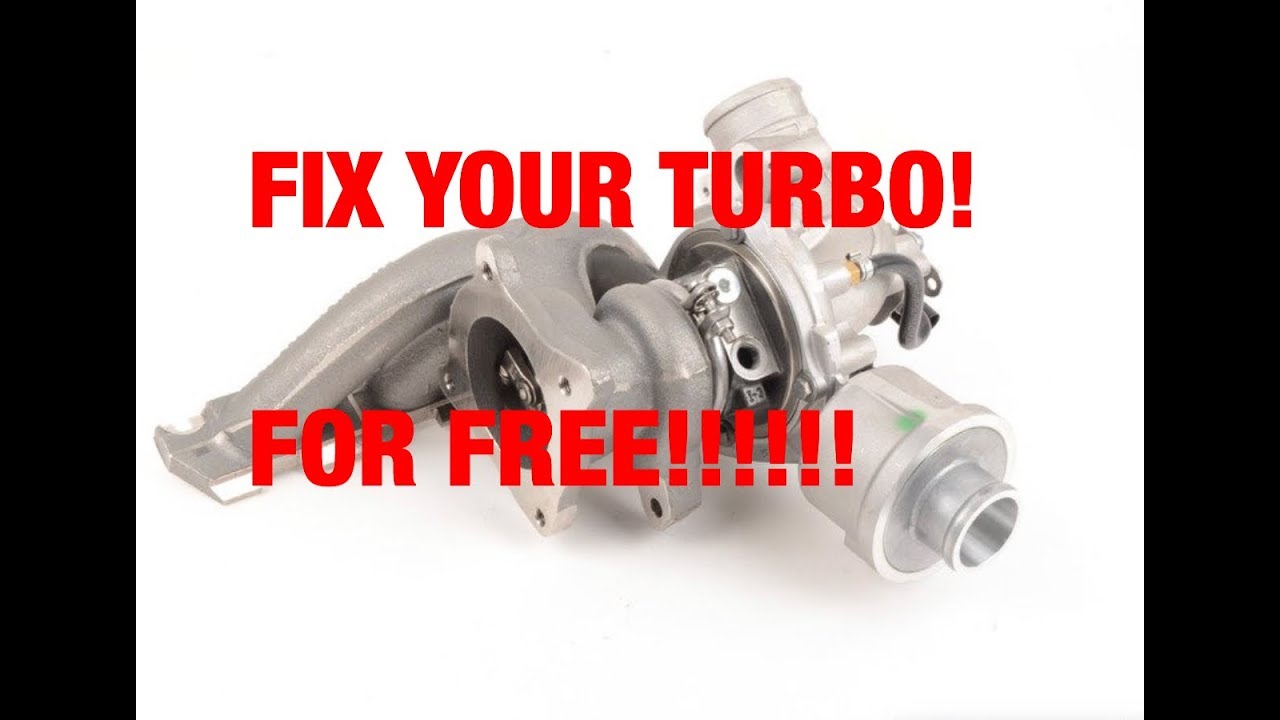 Audi B7 A4 Turbo Underboost Code P0299 Fix For FREE!!!