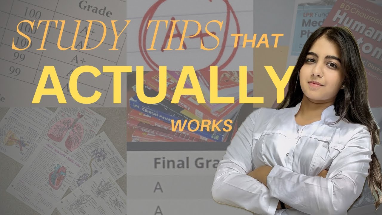 Study Tips That “ ACTUALLY” Works 📚 *Realistic 