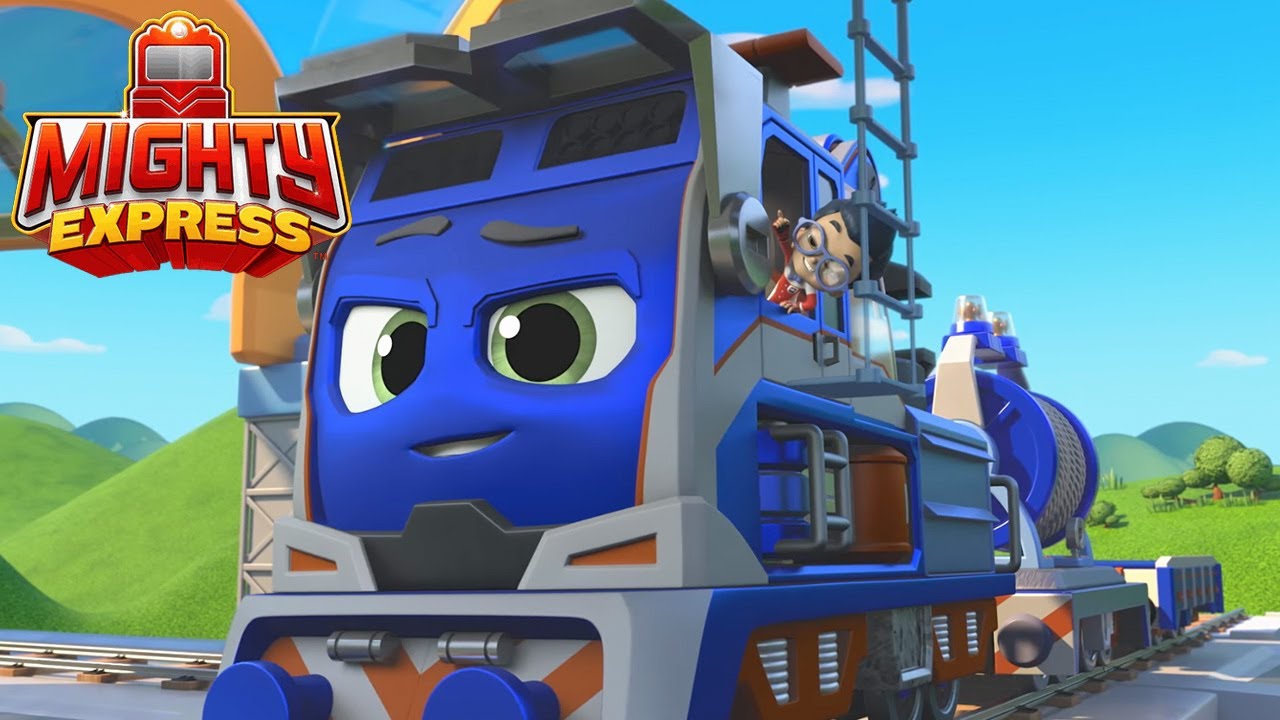 Mighty Big Builds! (Compilation) | Mighty Express | Cartoons For Kids