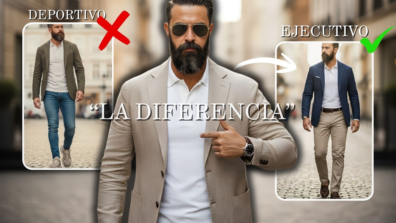 POLO BLANCO: 12 Looks Ejecutivos para Cada Situación (Nunca Más Deportivo)