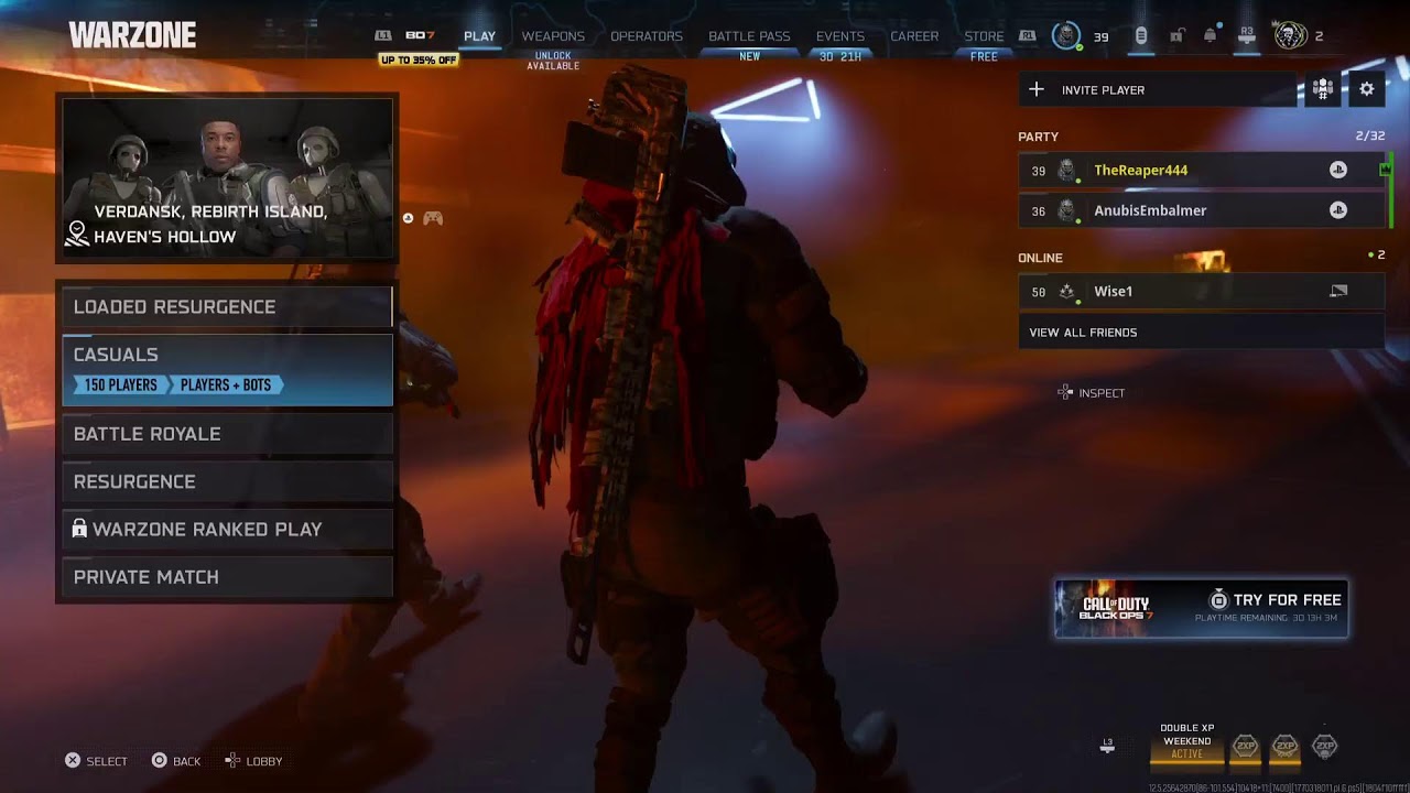 Call of duty live Warzone game play Season 2