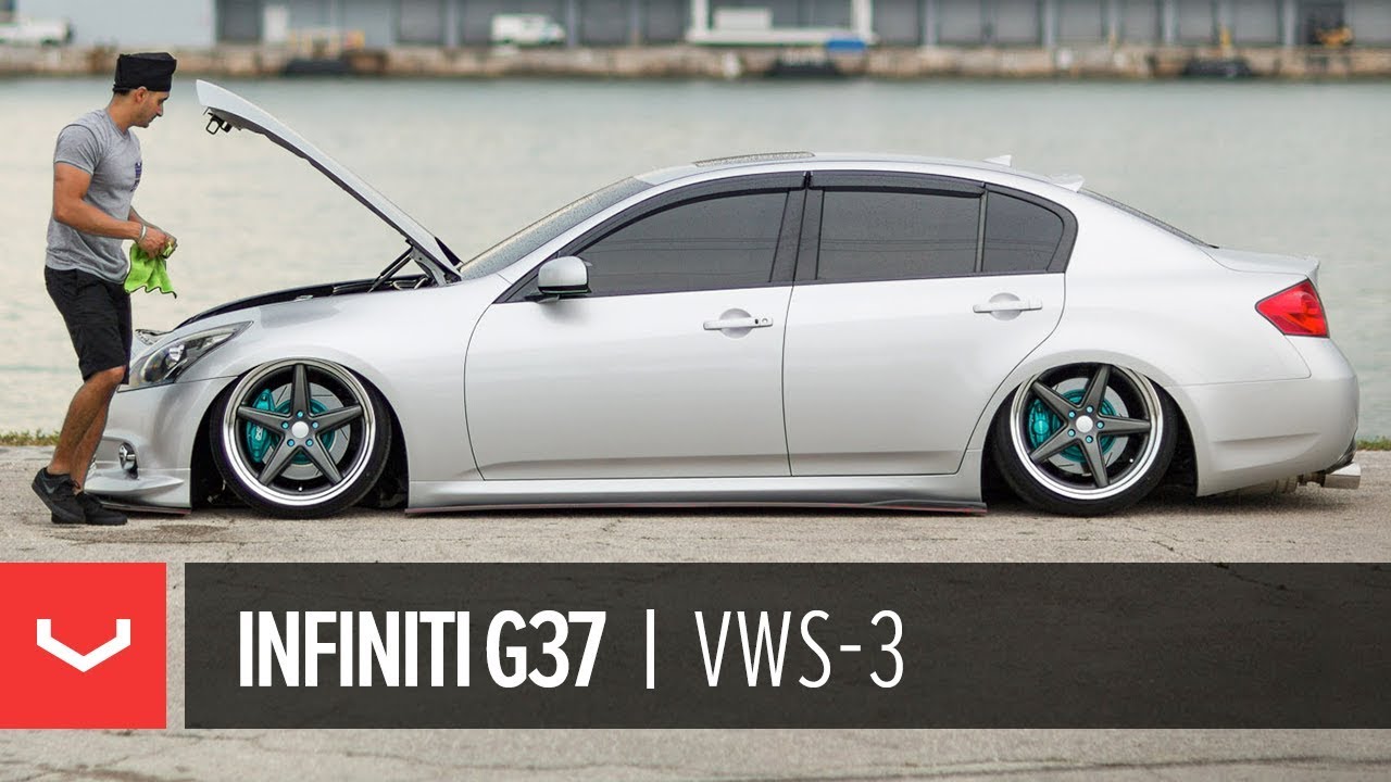 Infiniti G37 Bagged | Vossen x Work Wheels | VWS-3