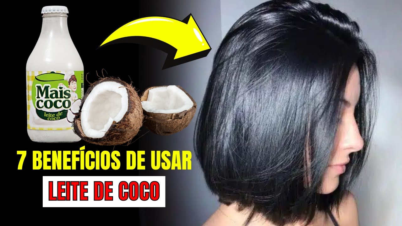 HIDRATAÇÃO DE LUXO PERFEITA! 7 Benefícios de Usar o Leite de Coco no Cabelo
