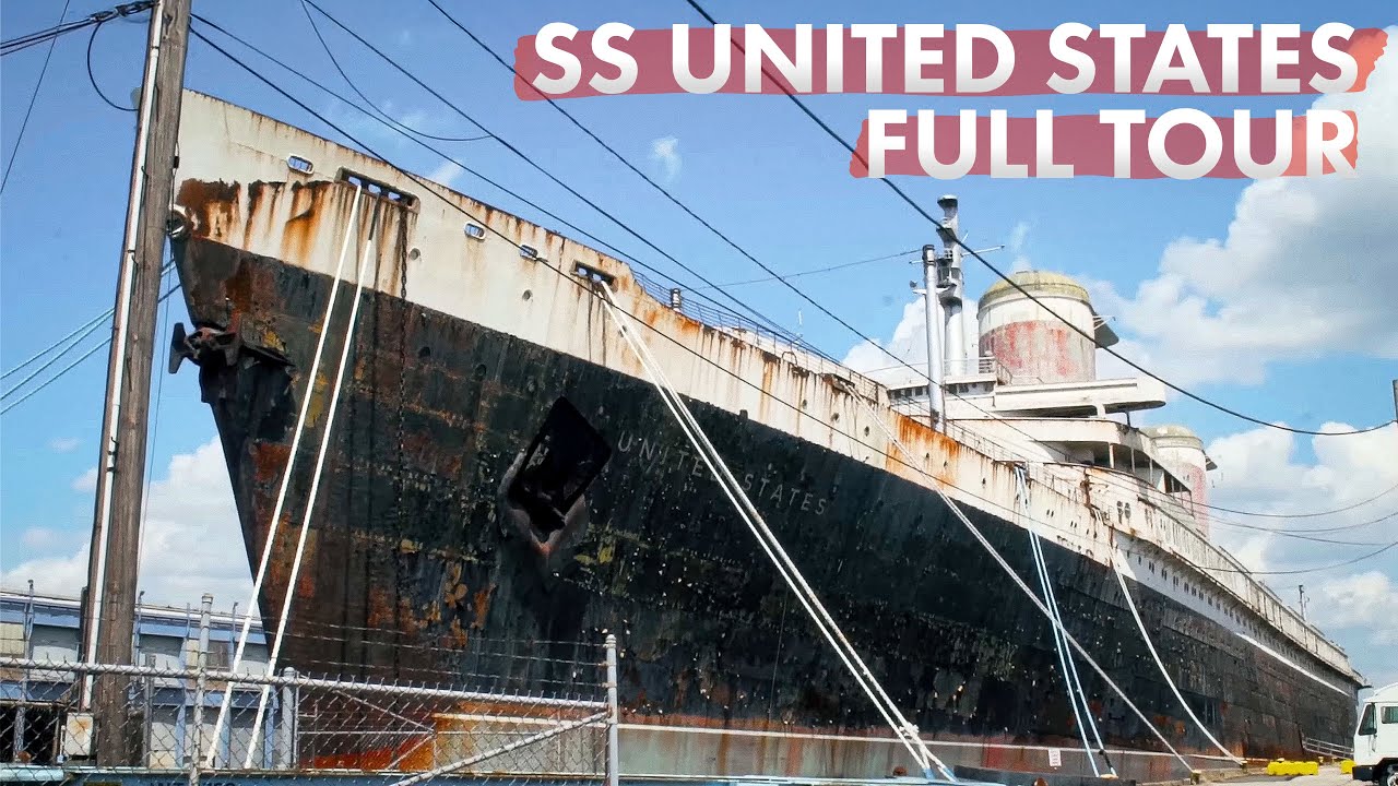 S.S. United States — ПОЛНЫЙ ТУР 2021 Филадельфия