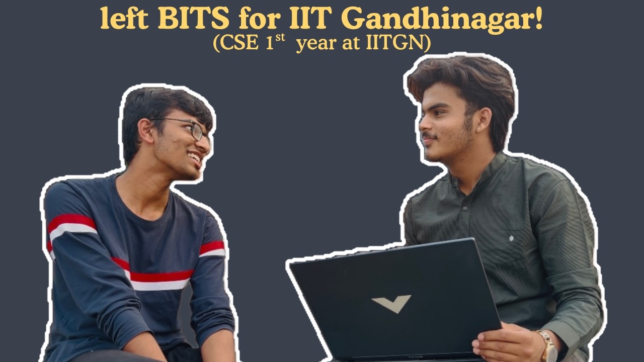 Left BITS for IIT Gandhinagar: CSE 1st year at PDEU | Episode 5 | NAP - Not A Podcast