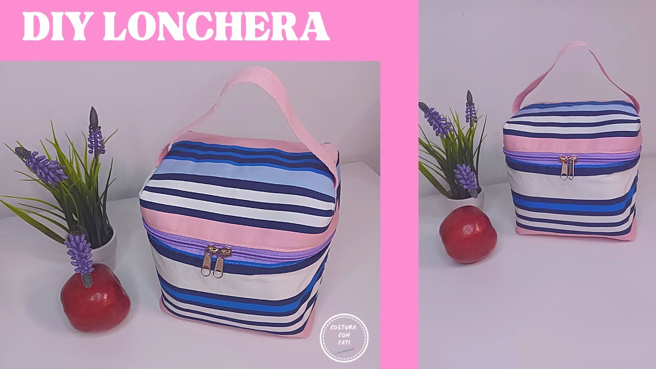 DIY – CÓMO HACER UNA LONCHERA TÉRMICA / bolso térmico para almuerzo