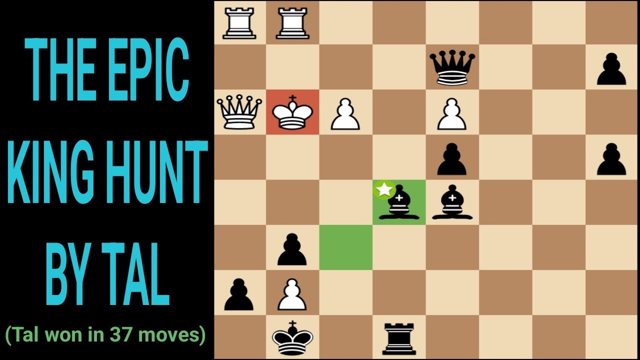 Uwe Boensch vs Mikhail Tal 1974 - Halle DSV Tournament. Halle, Germany