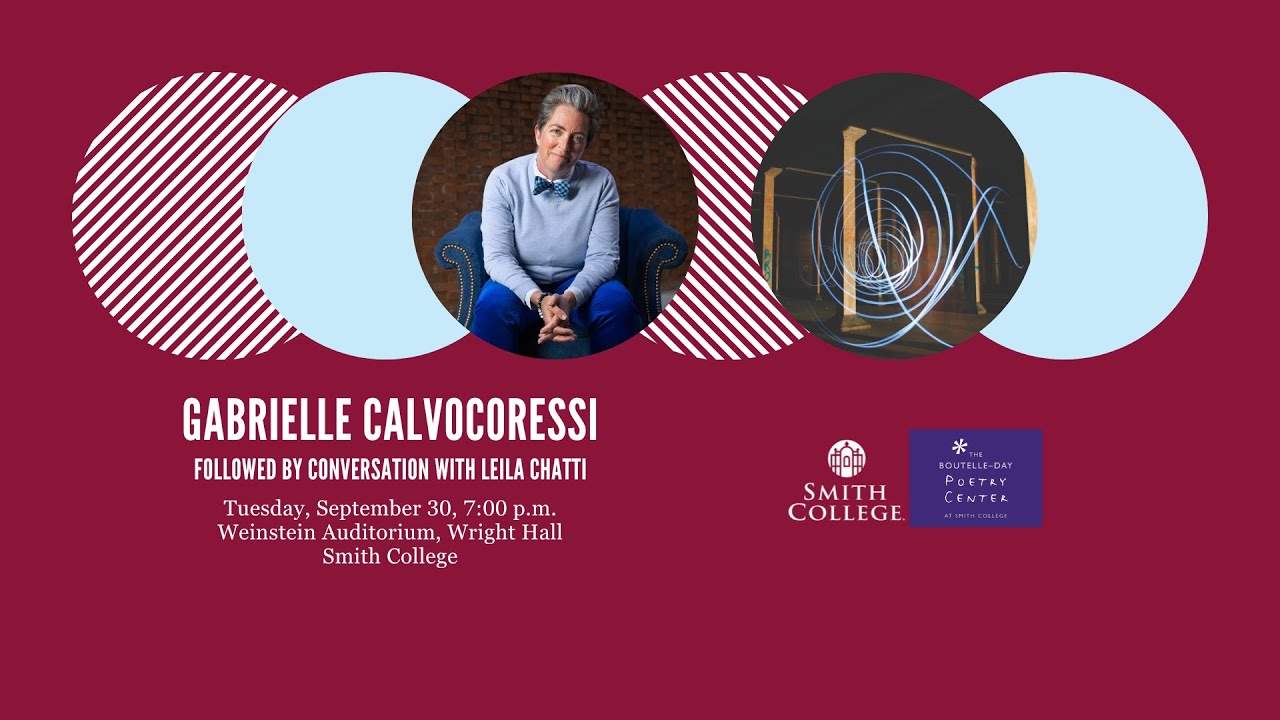 Gabrielle Calvocoressi presented by the Boutelle-Day Poetry Center