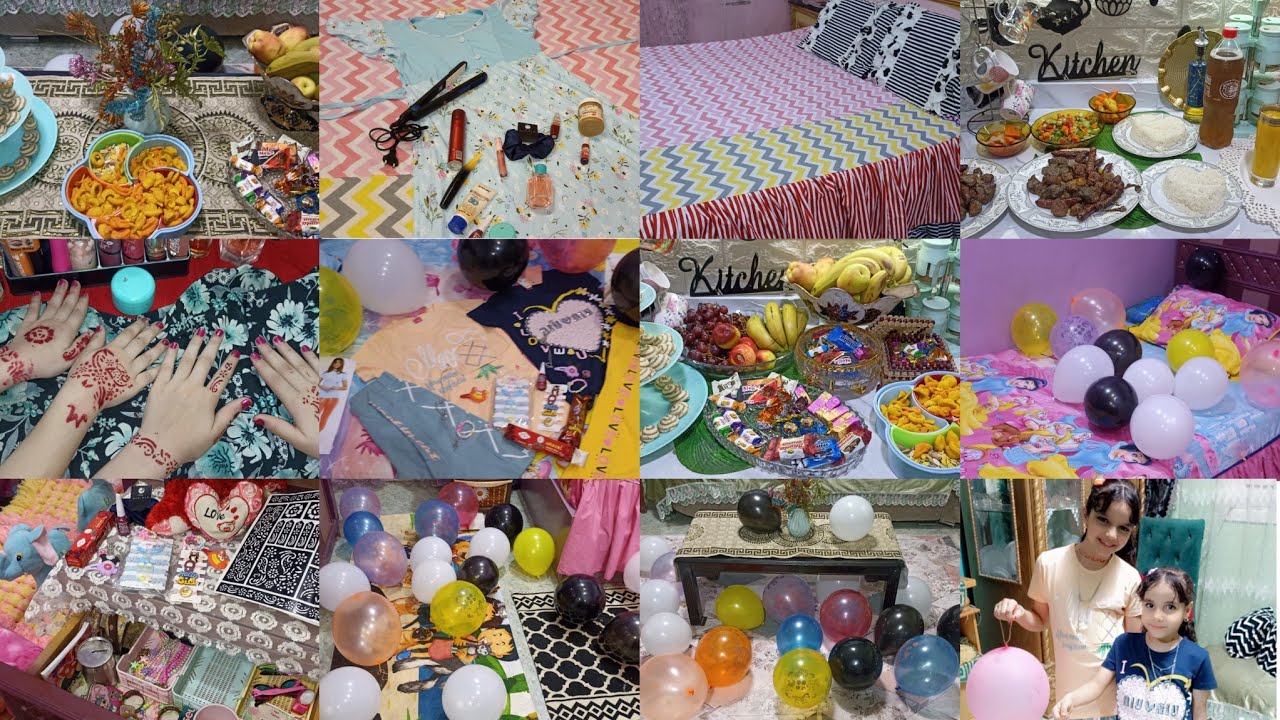 روتين يوم وقفة عرفات 🥳فرحة العيد الكبير مع بناتي الحلوين 🎉احتفال ملك ومكة بليلة العيد