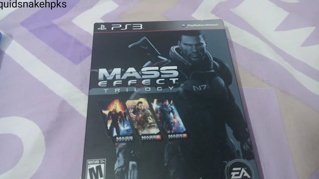 Amazing Physicals Mass Effect Legendary Edition (Ps4) Vs Mass Effect Trilogy (Ps3) Unboxing !!!