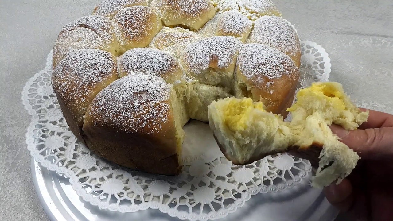 Danubio soffice con crema pasticcera - LericetediGian
