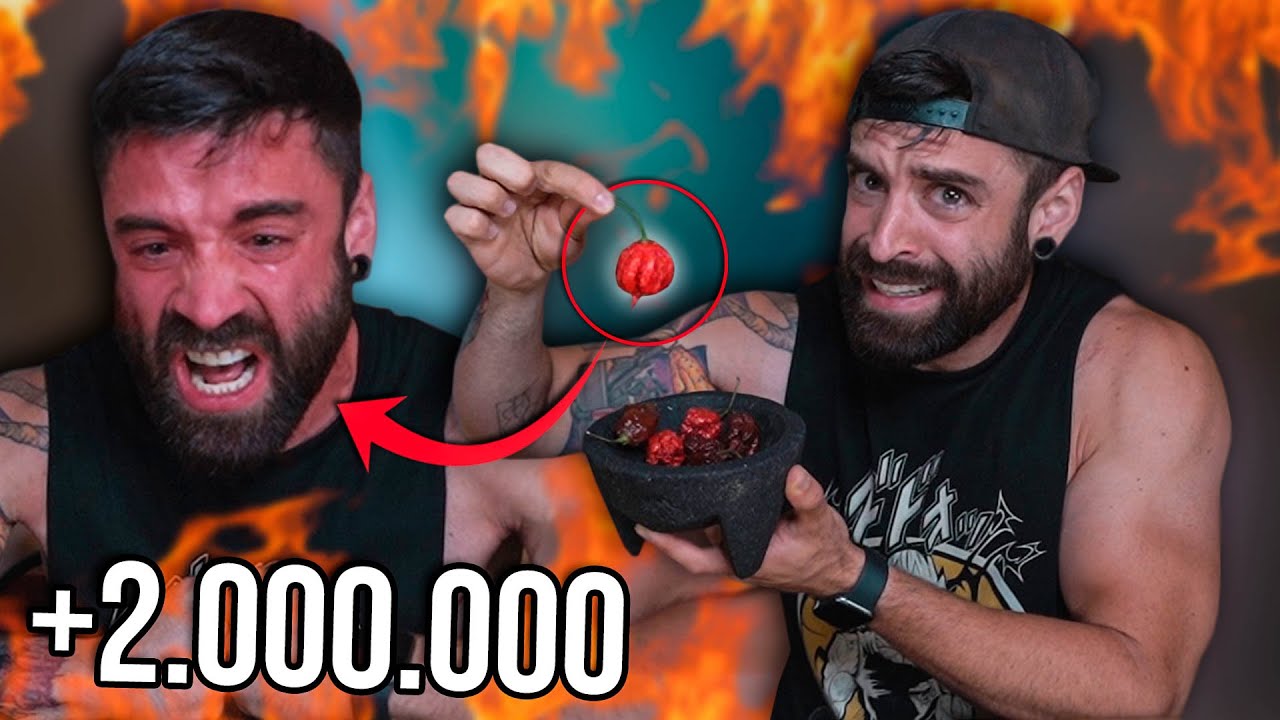 ME COMO el CHILE M&Aacute;S PICANTE DEL MUNDO 🌶️ *NO DEB&Iacute; HACERLO* (+2 millones en la escala de picantes)