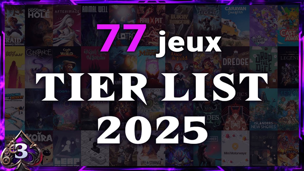 77 jeux qui ont fait mon année 2025 (Partie 3/7)