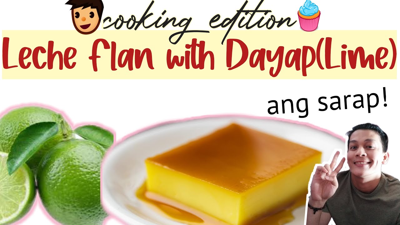 My Leche Flan w/ Lime (Dayap)| Cooking edition | Clinton Adizas