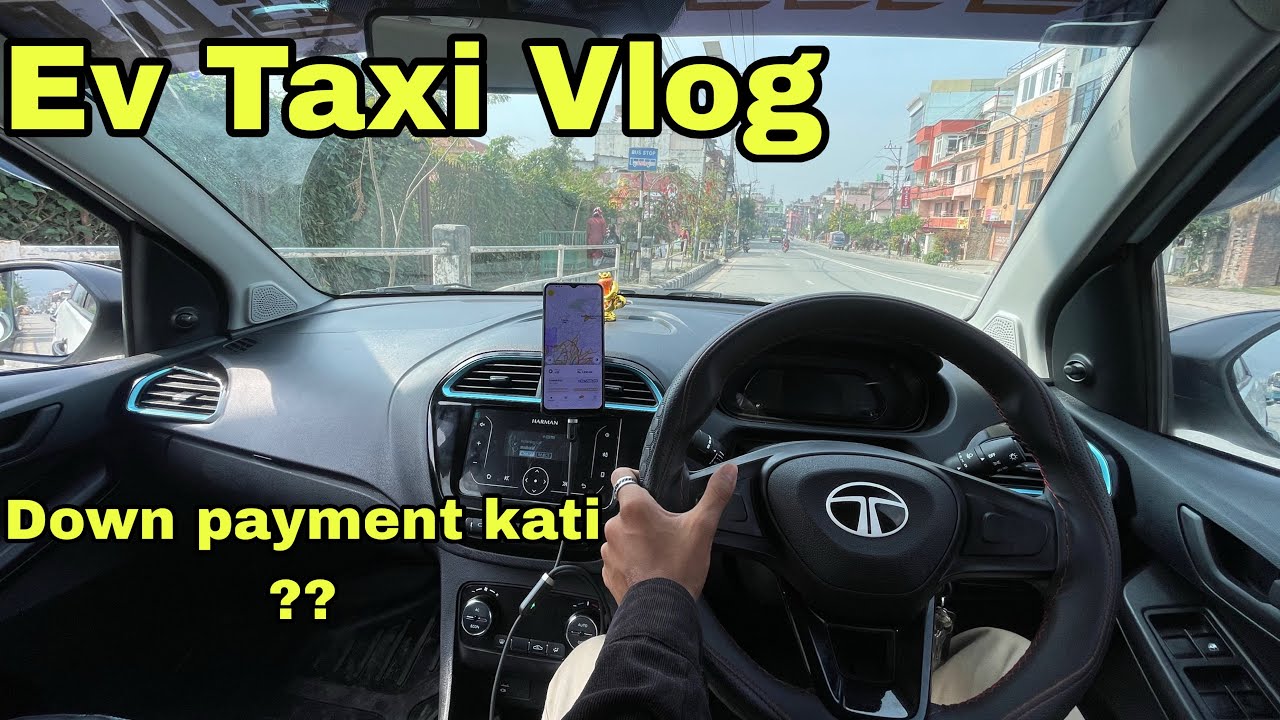 Ev taxi vlog /aaja dherai kam vayana/
