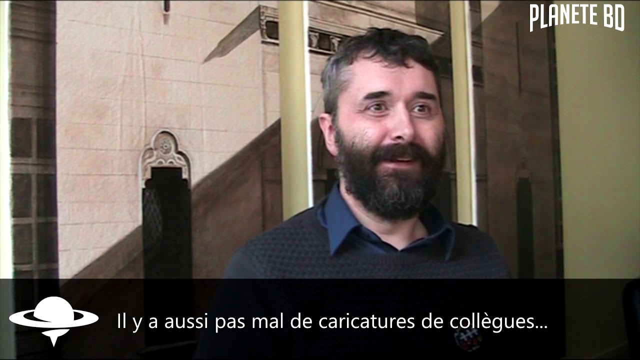 Daniel Blancou en interview pour planetebd.com