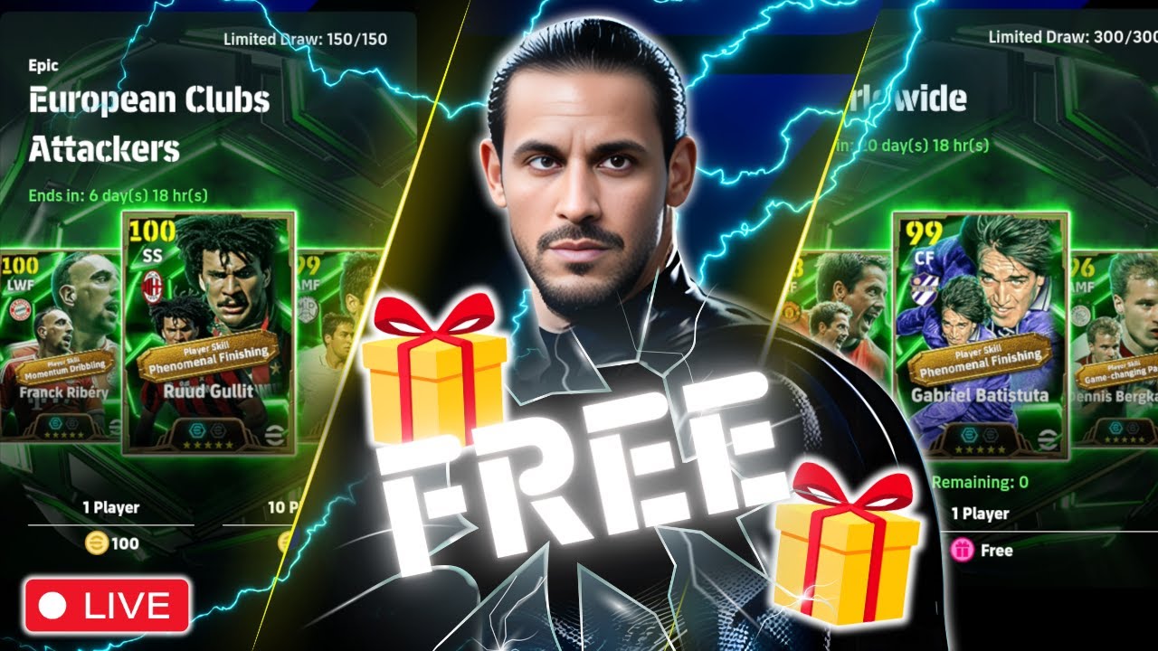 KONAMI COOKED FREE EPICS 🎁🔥 WHOM TO CHOOSE? 🔴 eFootball 2025 LIVE with Mednasah